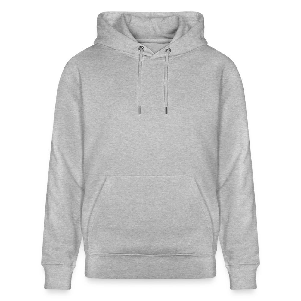 "Lifting Weights" Premium Hoodie Front - Grau