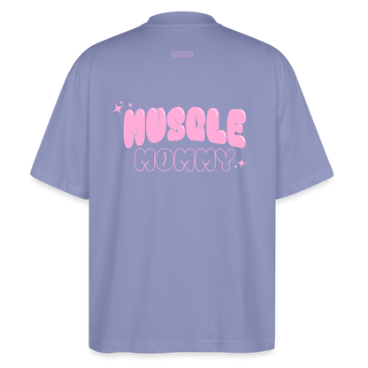 "Muscle Mommy" Oversized Premium Tee - Violett