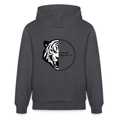 "Hunter Mentality" Premium Hoodie Backprint - Blau