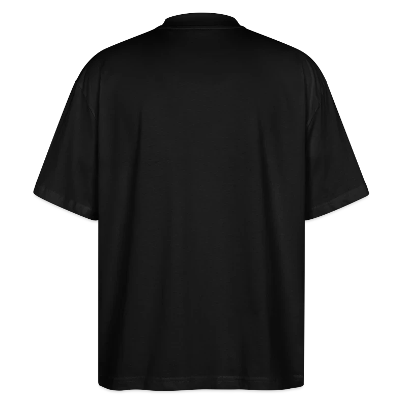 "White Monster" Oversized Premium T-Shirt Back - Schwarz