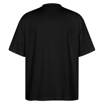 "White Monster" Oversized Premium T-Shirt Back - Schwarz